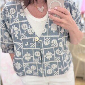 NWT IVY JANE EMBROIDERED JACKET